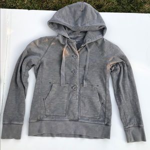 JCrew Women’s Gray Pullover Hoodie - size M